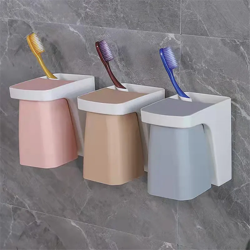 

Настенный держатель для зубных щёток, с магнитной присоской