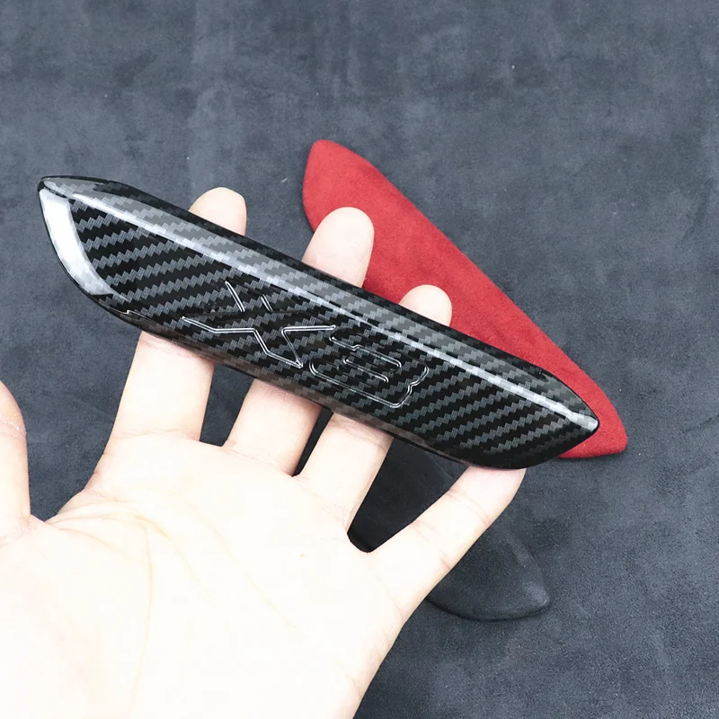 

Новые спортивные короткие плюшевые внутренние передние этикетки панели переключения, декоративные чехлы CN для BMW X3 G01 18-22 M, аксессуары