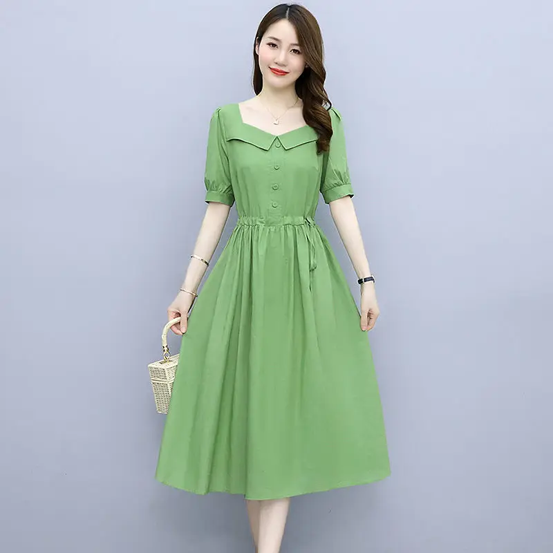 Свободная однотонная тонкая женская одежда большого размера Весенняя