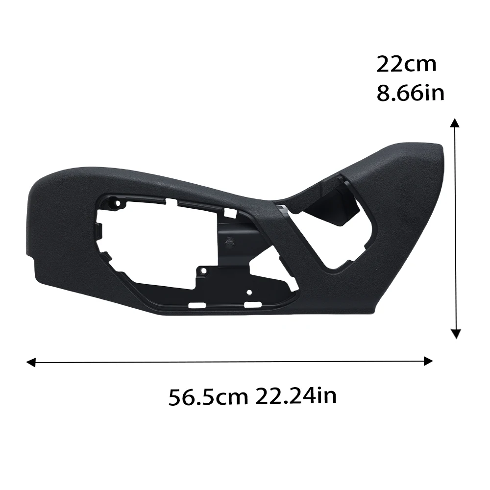 

Панель защиты переднего сиденья для Jeep Commander 2008-2010, ABS, замена черного цвета для Grand Cherokee 2007-2010 1BG391DVAA, автомобильные аксессуары