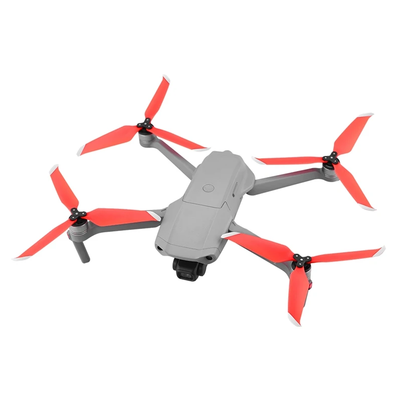 4 пары быстросъемных трехлопастных пропеллеров с низким уровнем шума для DJI Mavic Air