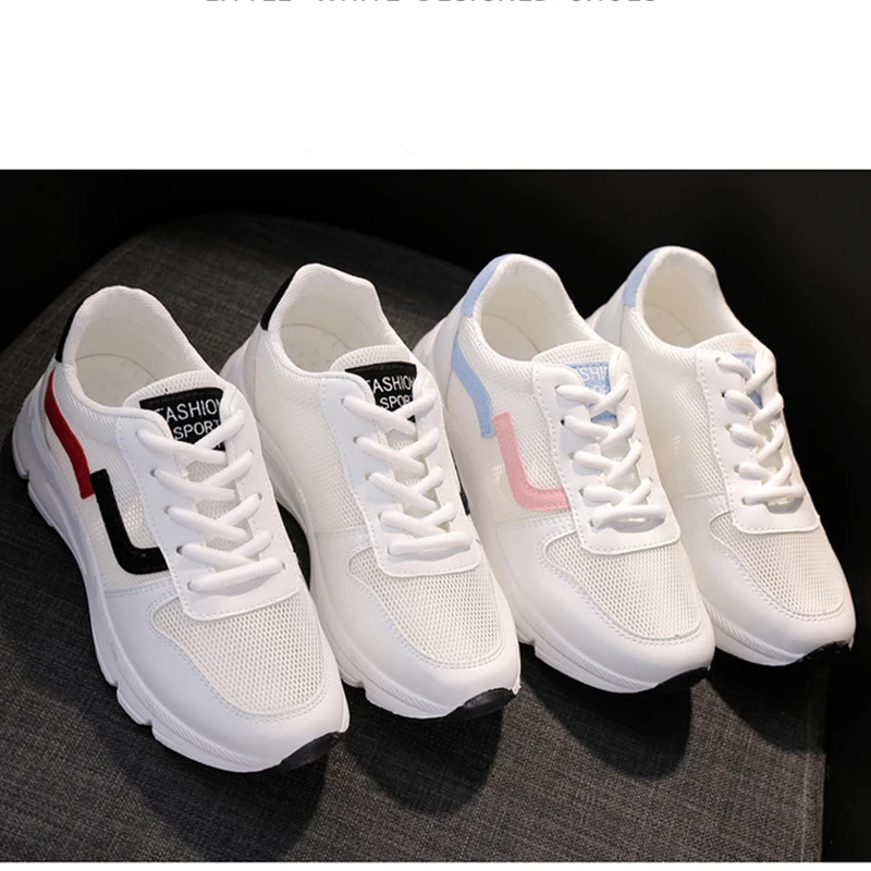 2023 New Women Vulcanized Shoes Breathable Female Running Shoes Summer Women's Casual Shoes Anti-slip Sneakers Free Shipping