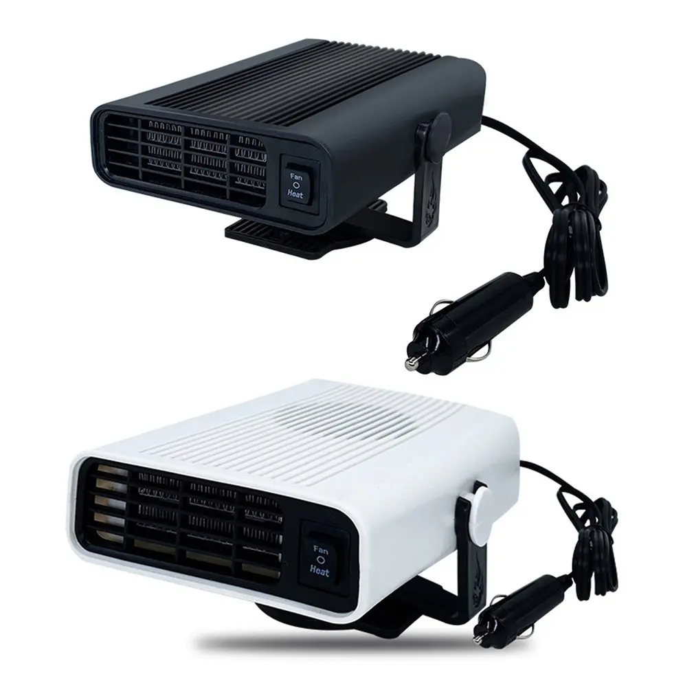 

Portable Car Heater Defrost Heater 12V/24V Car Heater Portable Car Defroster Defogger Truck Car Heating And Cooling Fan