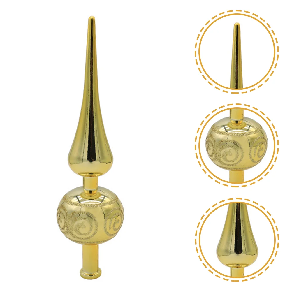 

Retro Decor Festive Xmas Tree Topper Christmas Tree Sequins Adornment Xmas Party Prop