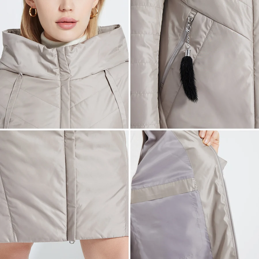 MIEGOFCE 2022 Весна и осень новое модное удобное длинное женское пальто тонкая женская