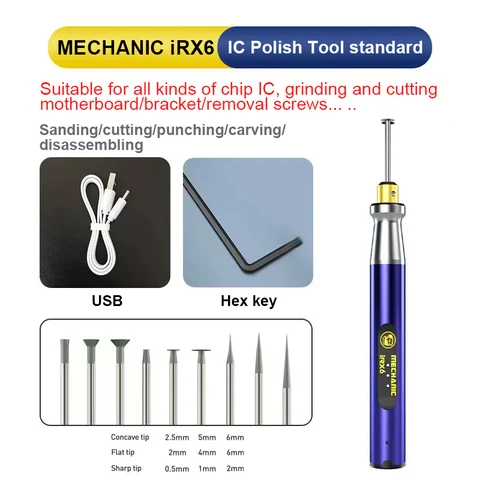 Ручка для полировки с электрическим чипом MECHANIC GDR1 GDR2 IRX6