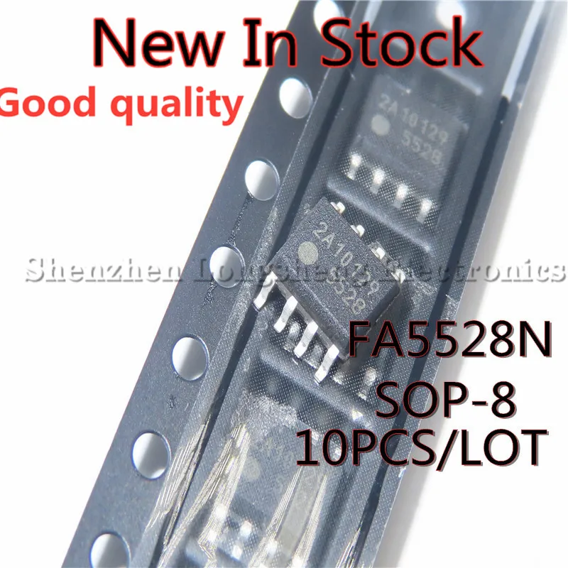 10 шт./лот FA5528 5528 FA5528N FA5528N-A2-TE1 SOP-8 SMD LCD чип управления питанием, новая модель