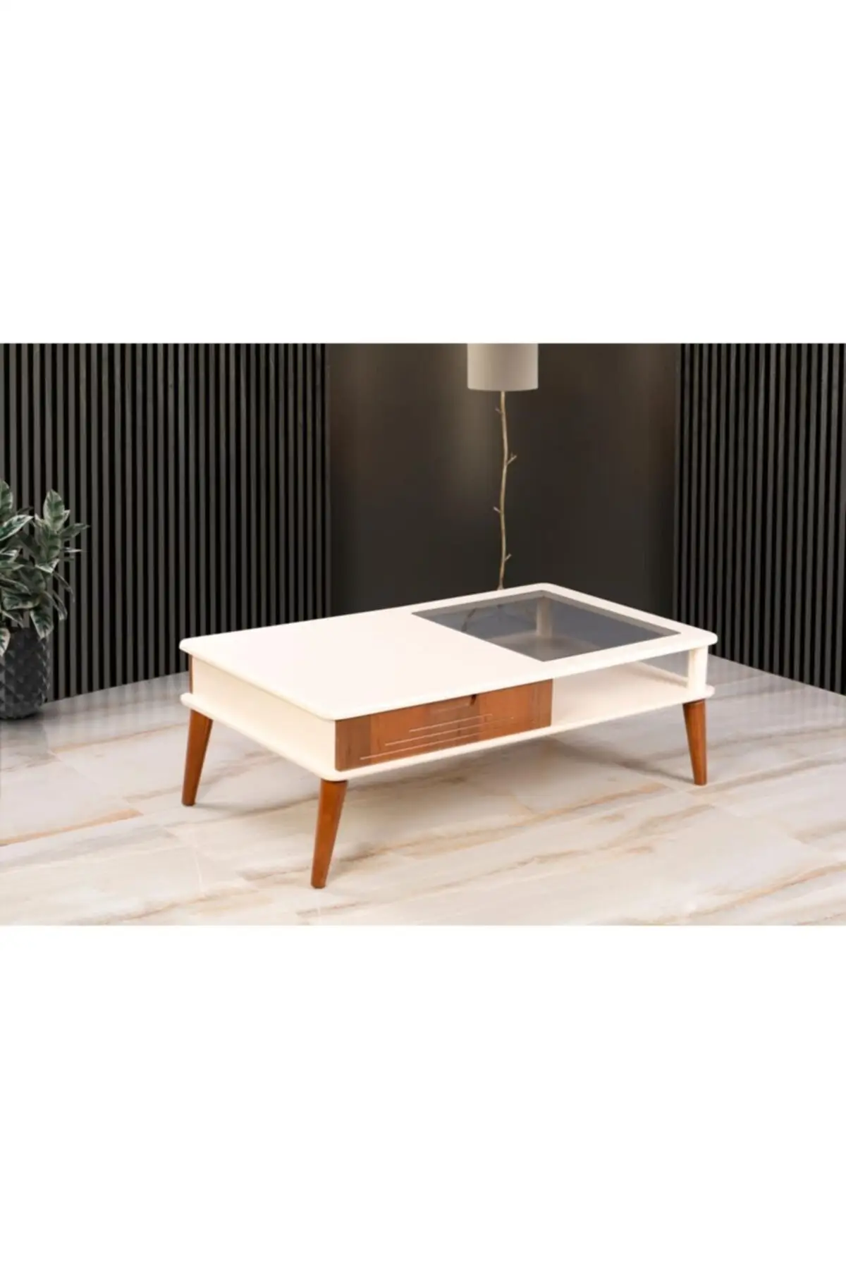

Modern Drawers Cream Medium Coffee table coffe table