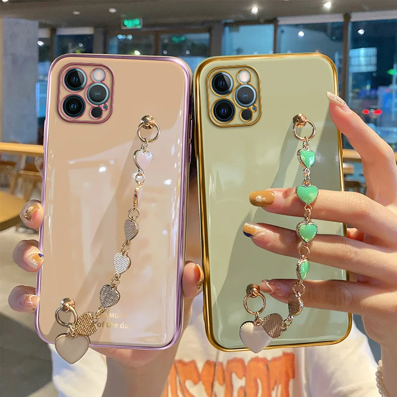 Красивый силиконовый мягкий защитный чехол для iPhone совместим с моделями 6 6S 7 8 11 pro