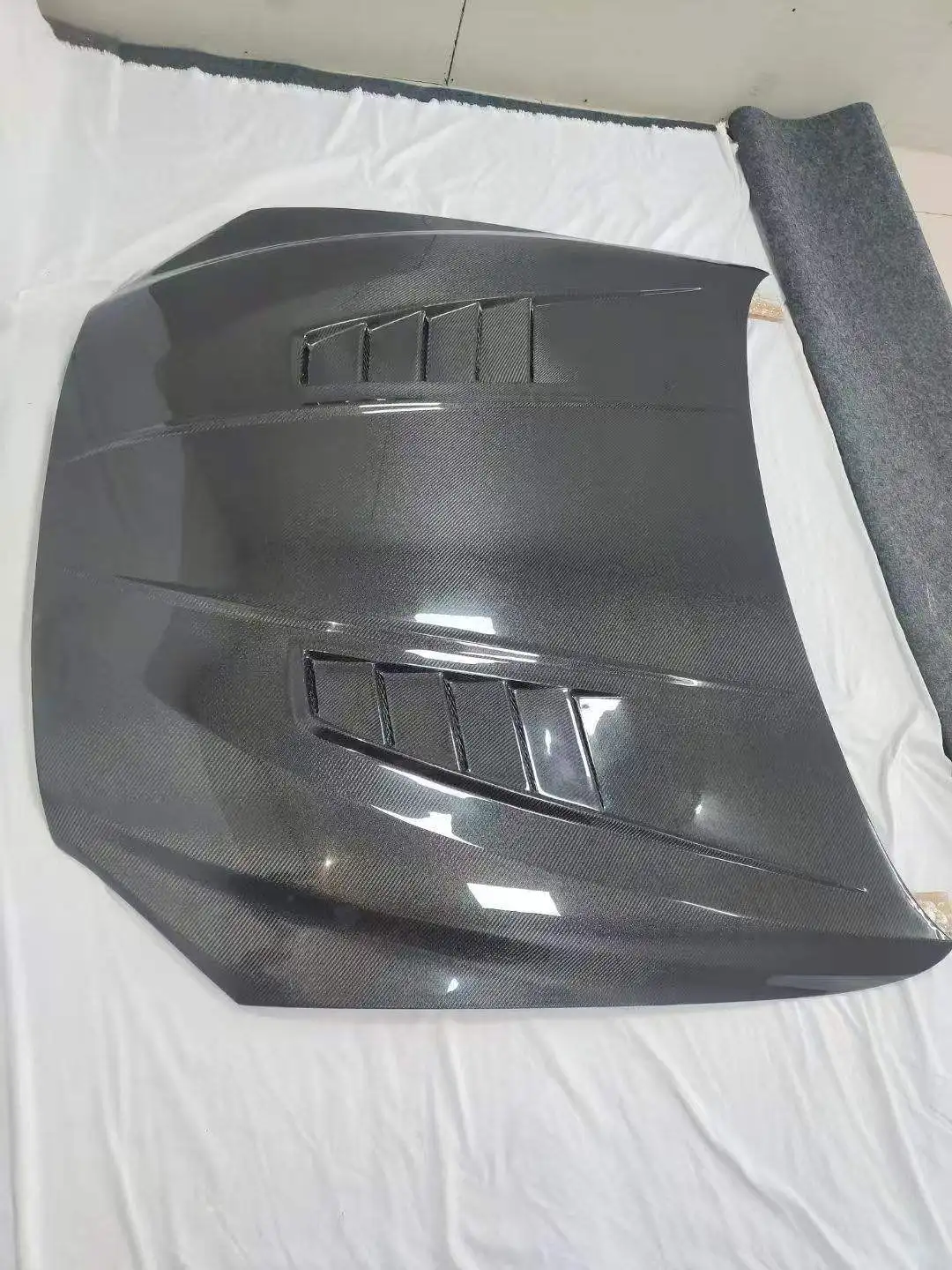 Капот двигателя Haman Style для BMW 6 серии F06 F12 M6 из влажного углеродного волокна, высококачественный карбоновый обвес, карбоновый кузов (art.: 3920d900de2d2) - 3920d900de2d2