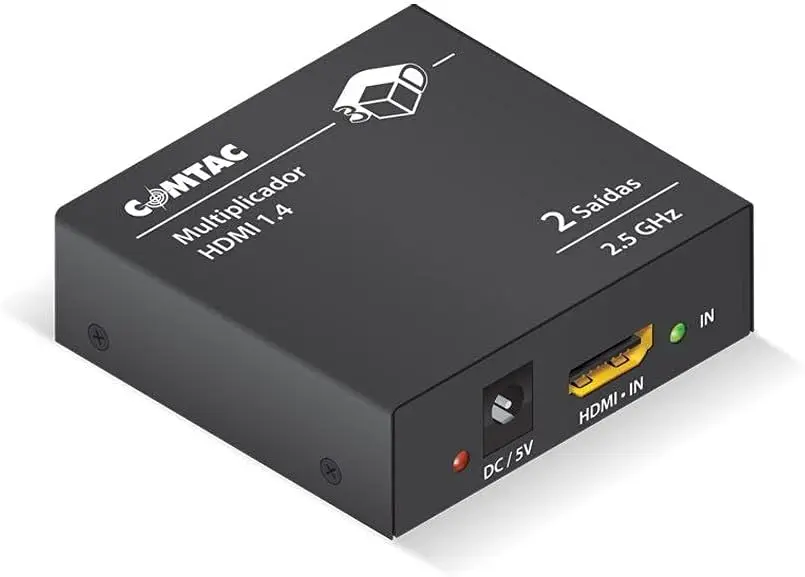 

Вход Hdmi Uma 2 saídas Full HD 4k 3D 9285
