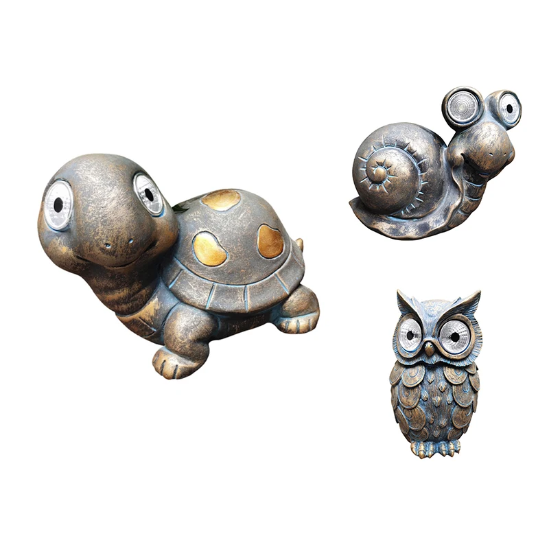 

Садовая Водонепроницаемая светодиодная лампа на солнечной батарее с животными