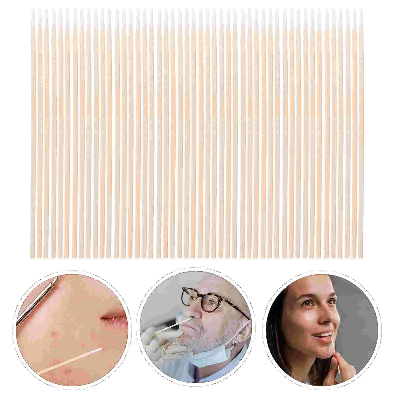 

6Packs Disposable Cotton Swabs Multipurpose Cleaning Swabs Cotton Swab Sticks