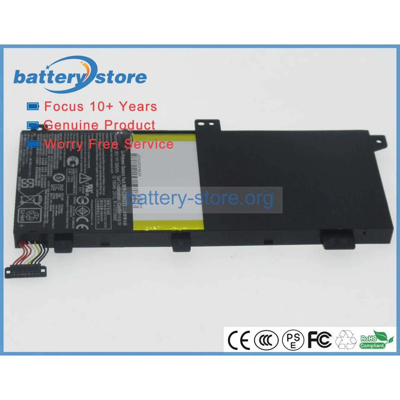 Оригинальные аккумуляторы для ноутбуков 0B200-00860400 2ICP4/63/134 C21N1333 0B200-00860000 0B200-00860100