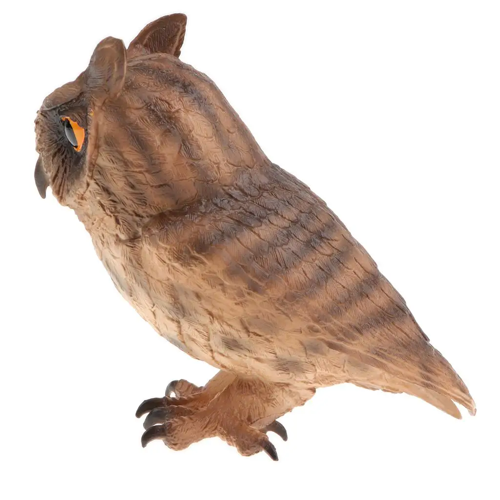 

Сова Птица Животные детские модели игрушек Обучающие познавательные статуи Декор