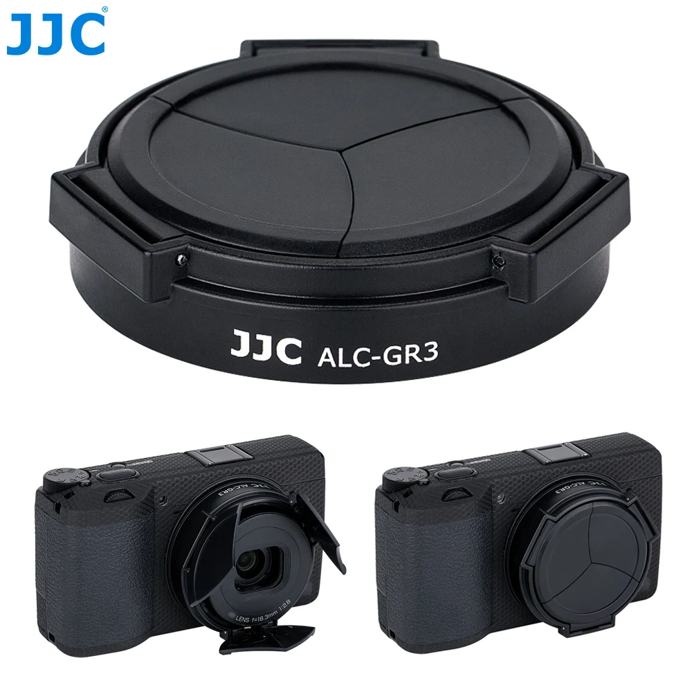 Автоматическая крышка для объектива JJC для Ricoh GR III GR3 GR IIIx GR3x, автоматическая крышка для объектива камеры, защитный держатель, аксессуары для фотосъемки