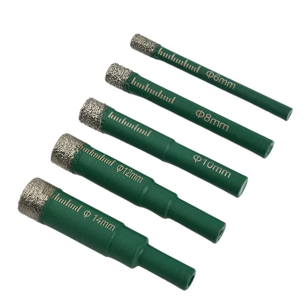 

6-16mm Diamond Brazed Core Dry Drill For Concrete Tile Ceramic Tiles Marble Granite Hole Saw Cutter Power Tool Accessories