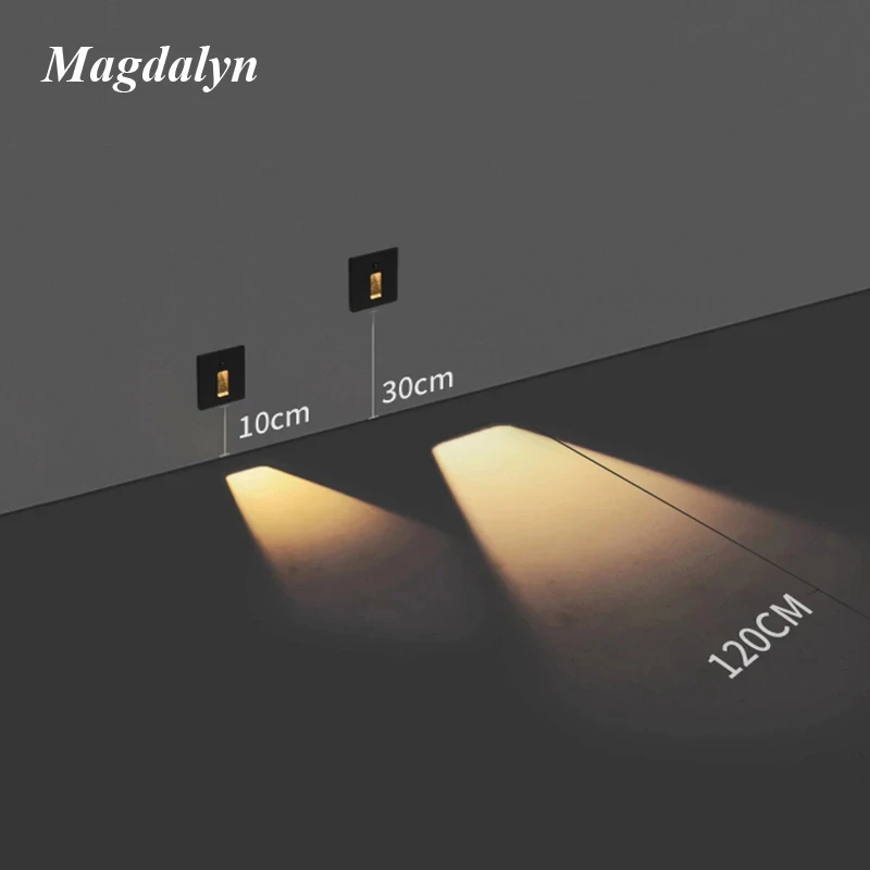 Magdalyn Лампа для лестницы с датчиком движения