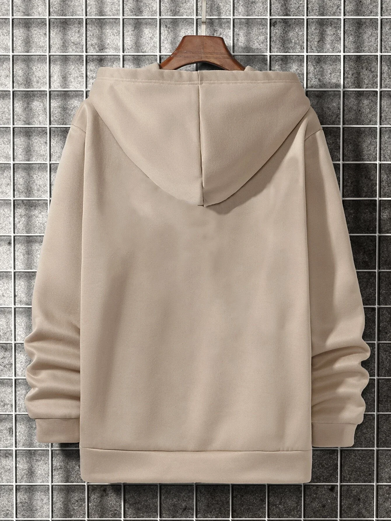 

2022 new Men Kangaroo Pocket Drawstring Thermal Hoodie