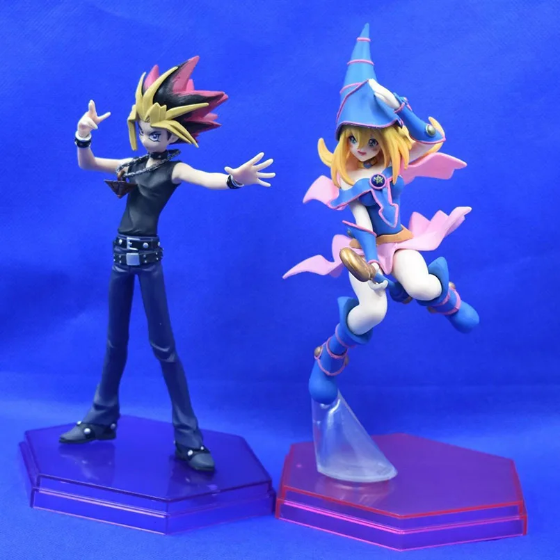 Аниме Yu-Gi-Oh фигурка черная волшебная девушка юги Муто ПВХ экшн-фигурка