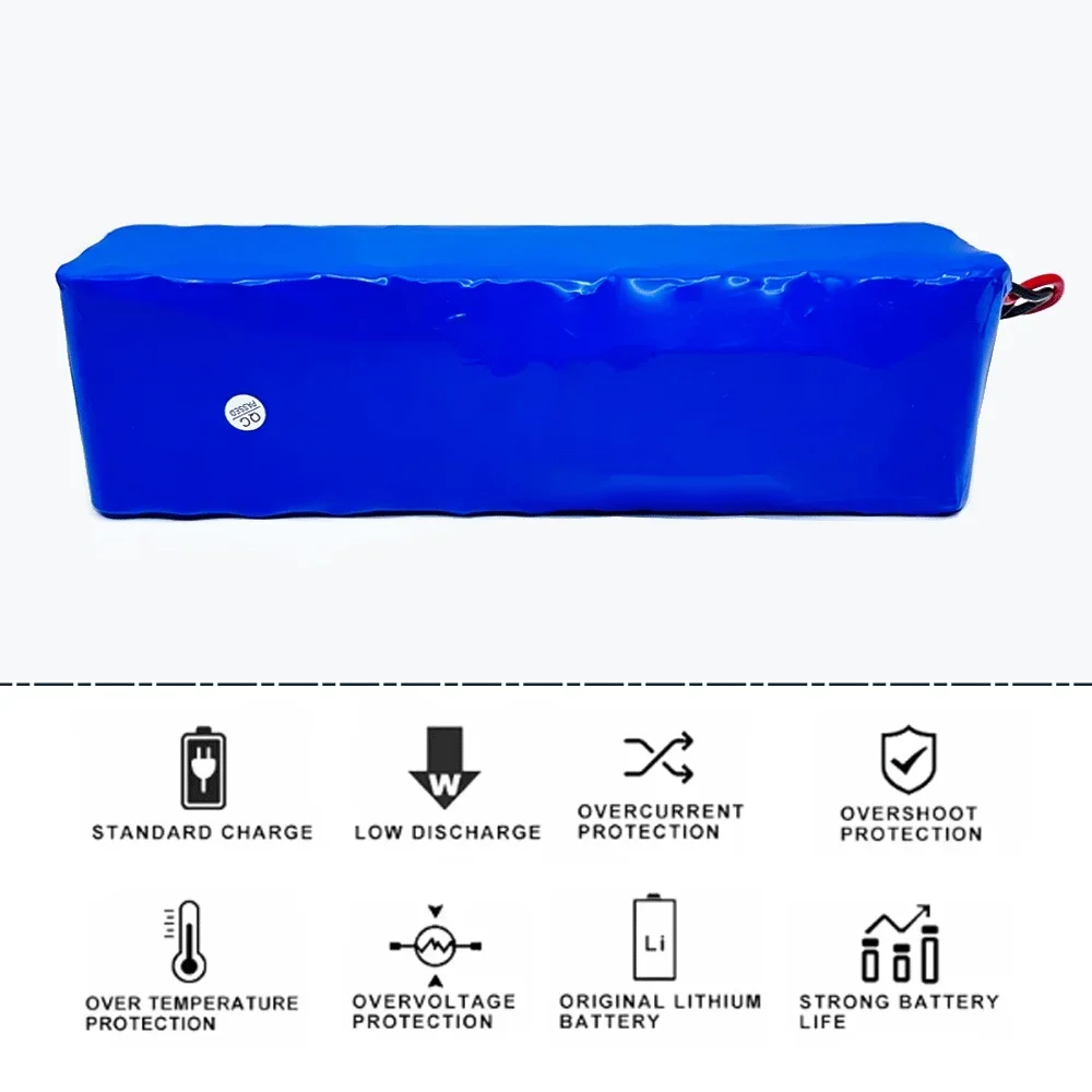 Новый литий-ионный перезаряжаемый аккумулятор для велосипеда 48 В 10500 мАч 20000 Вт