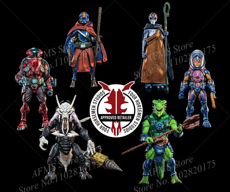 Четыре рыцаря Вселенная Легион 3 волны масштаб 1/12 синий маг Альта женское копье