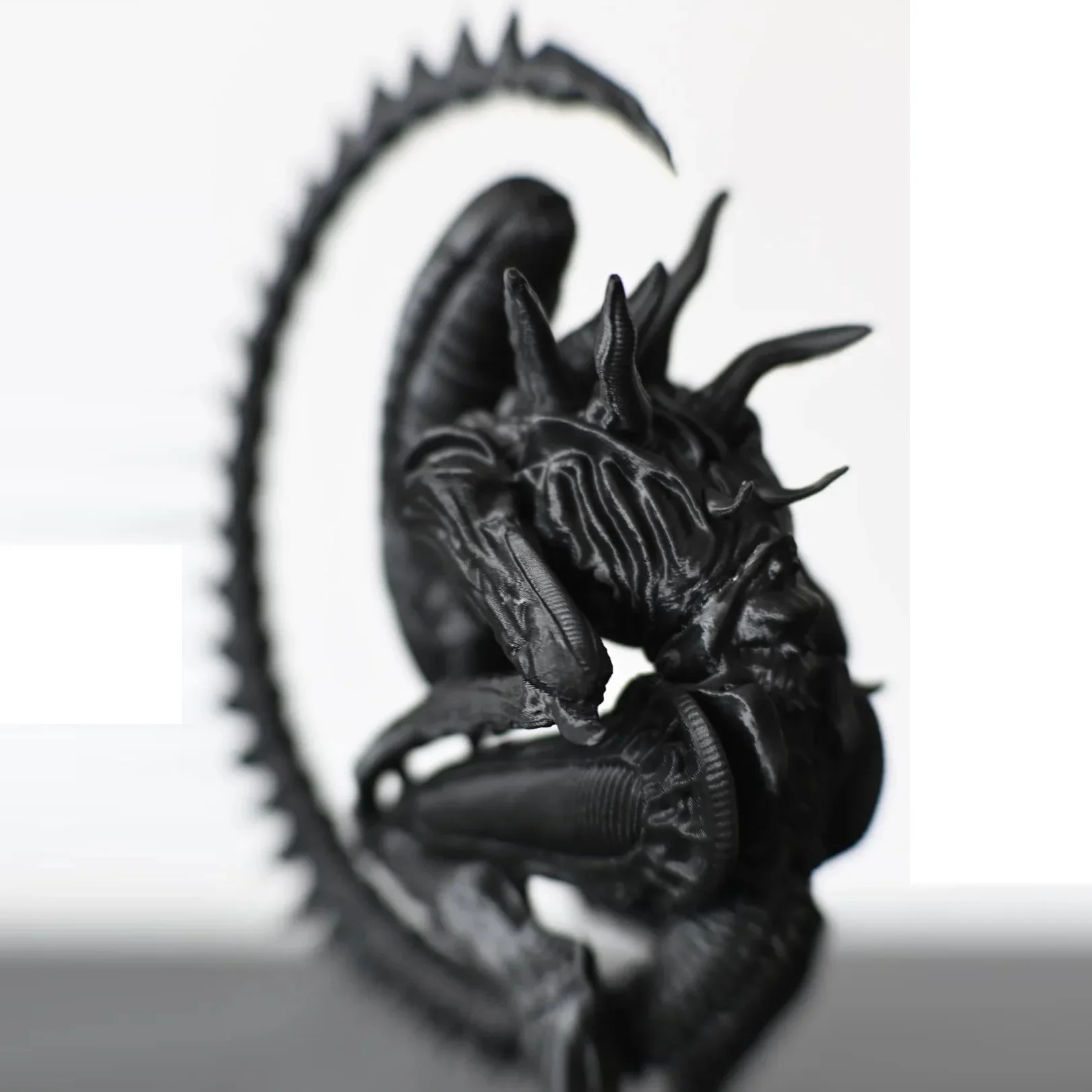 В наличии фигурка Alien Romulus 2024 ксеноморф игрушки модель 3D украшение комнаты