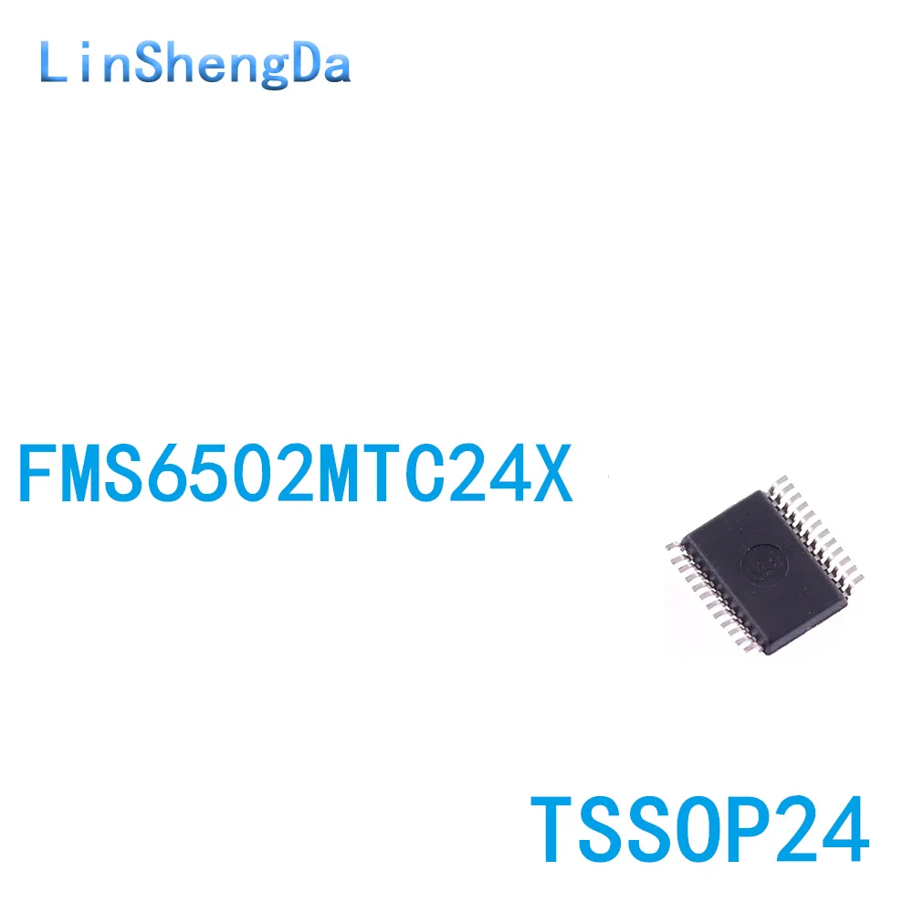 

10PCS FMS6502MTC24X FMS6502 Video Driver TSSOP24