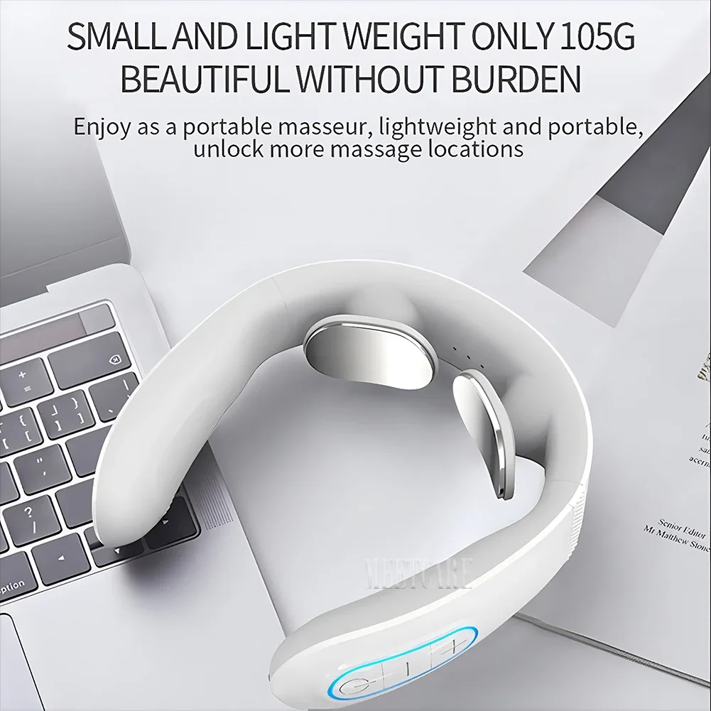 Массажер Электрический компрессионный для шеи и спины с зарядкой