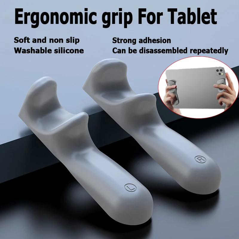 

Ergonomic design Game grip For Tablet Self absorption design Feel free to paste Repeated washing and long-term use For PUBG Game