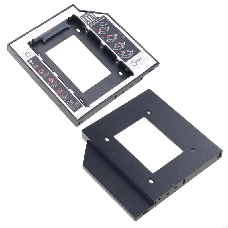 Фото Универсальный драйвер жесткого диска SSD HDD 2,5 дюйма, внешний оптический отсек Caddy 12,7 мм для №3