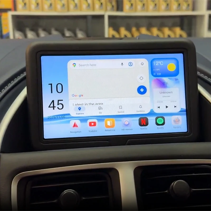 Фото Беспроводной интерфейс CarPlay Android Auto для автомобильного DVD-плеера Aston Martin Vantage, Mirror Link, AirPlay, навигация, Plug & Play №2