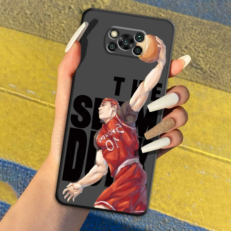 

Slam Dunk Basketball Coque Case For Xiaomi Mi Poco M4 F1 C40 M5s X3 NFC X4 Pro 5G M3 GT C50 X5 C51 C55 F3 M5