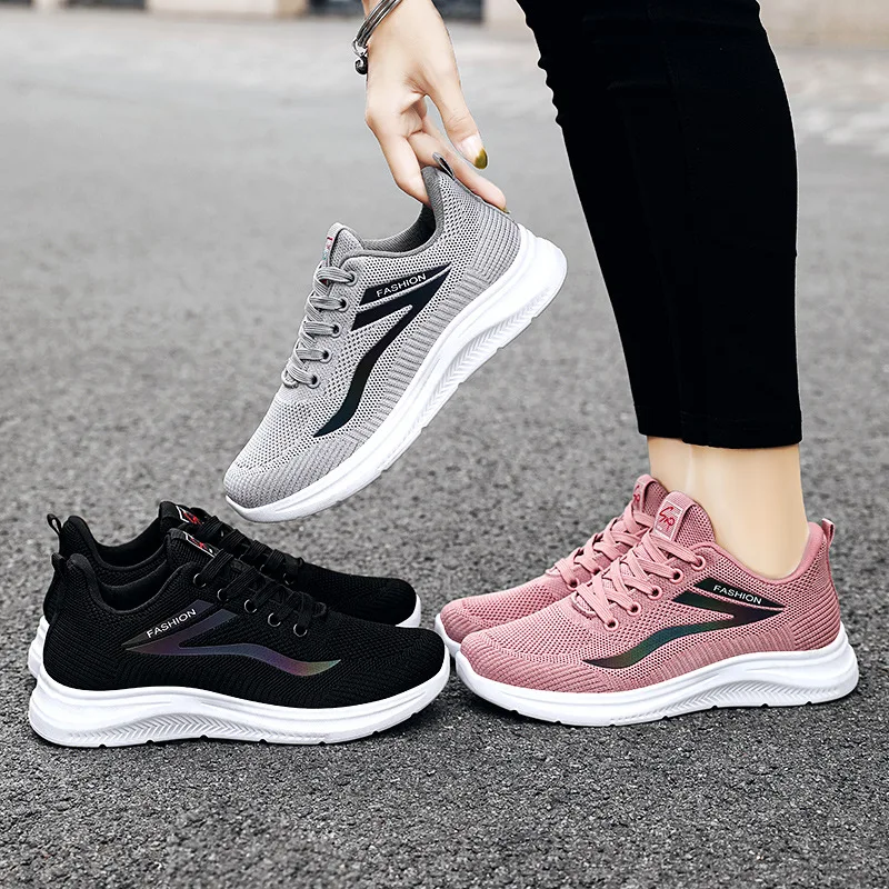 HKAZ-S 2023 New Leisure Sports Women's Shoes Large Size Soft Sole Comfortable PVC Material Seasonal Bestselling Product Discount