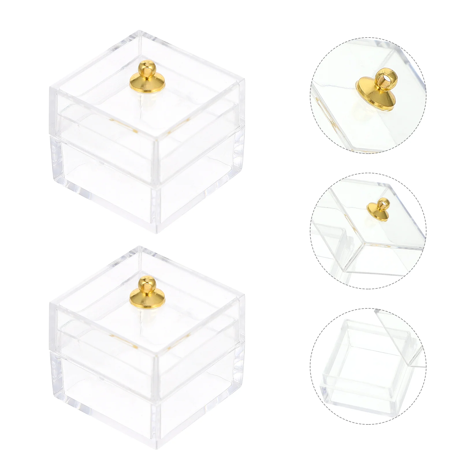 

10 Pcs Dollhouse Display Box Storage Case Landscaping Prop Decoration Cupcake Holder Stand Miniature Toy Candy