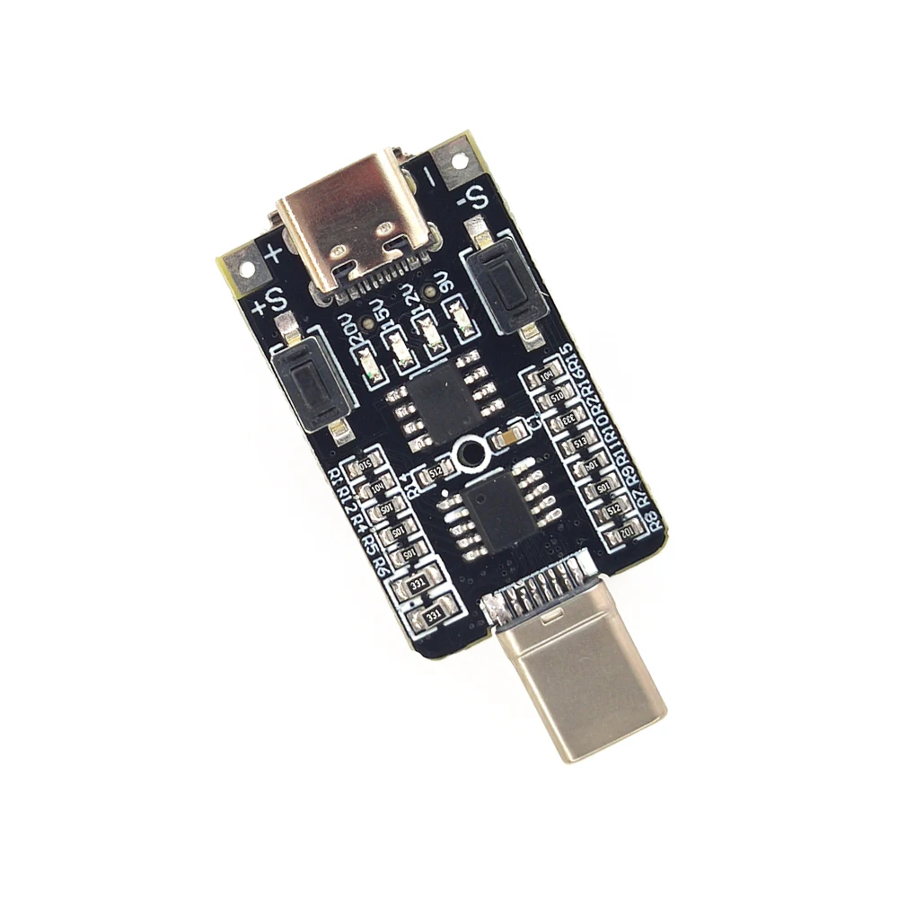 5 В 9 12 15 20 Выходной усилитель триггерного приманки Модуль 100 Вт USB Type-C QC Плата