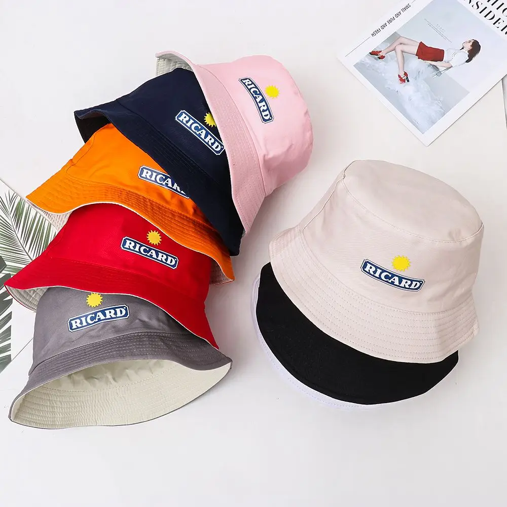 

1PC Fashion Unisex Bucket Hat Fisherman Summer Sun Caps Panama Fishing Hats Foldable Outdoor Sport Sunscreen Cap
