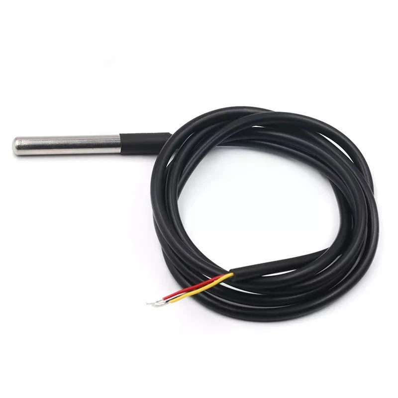 

1M 2M 3M 5M DS1820 Stainless Steel Package Waterproof DS18b20 Temperature Probe Temperature Sensor 18B20 For Arduino