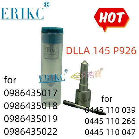 ERIKC DLLA145P926 Топливная форсунка, группа форсунок Dlla145p926 OEM 0 433 171 616 для Bosch0 445 110 047 BMW 330 13534701464