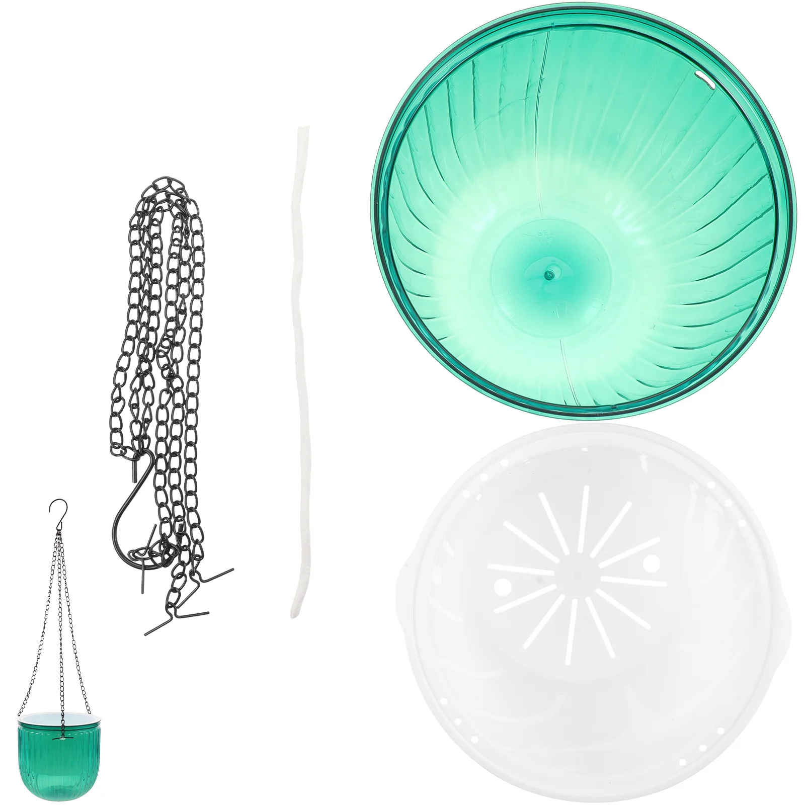 

Hanging Pot Self Watering Flower Planter Planters Basket Pots Baskets Hanger Wall Lazy Succulent Fence Indoor Chains Mounted