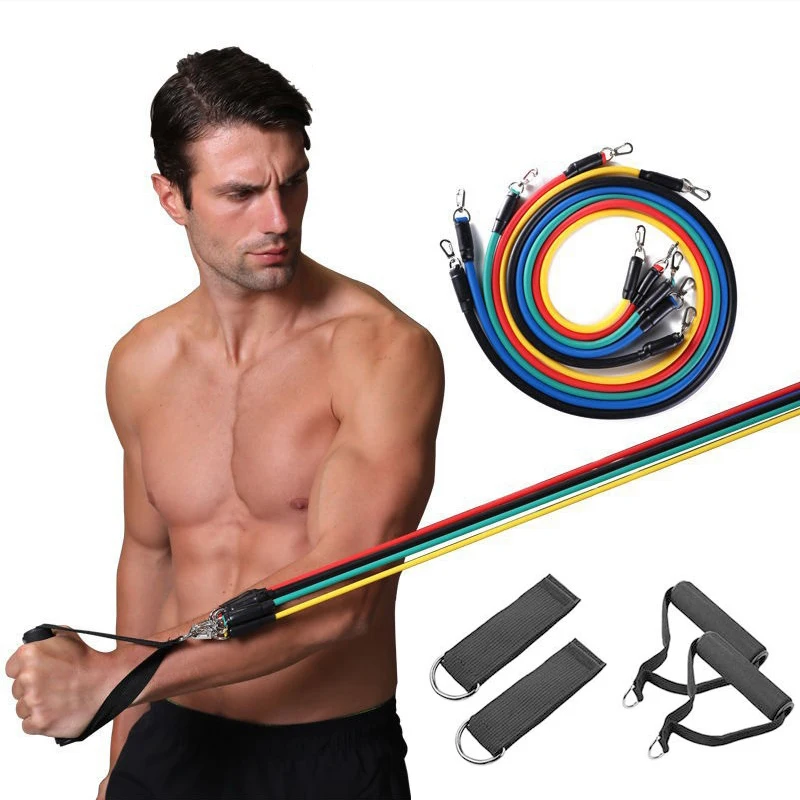 11 шт./набор эластичные ленты с ручками