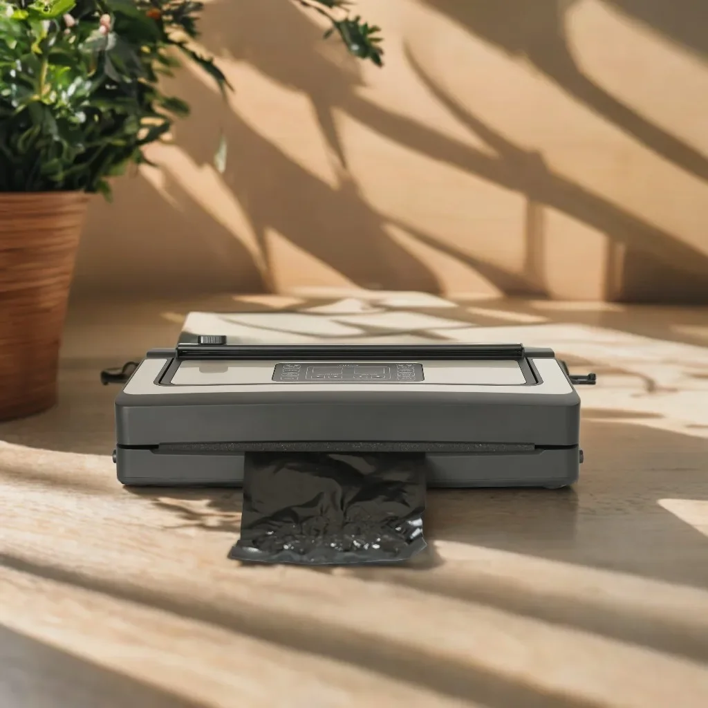 Электрическая бытовая машина для вакуумной запайки пищевых продуктов вакуумная