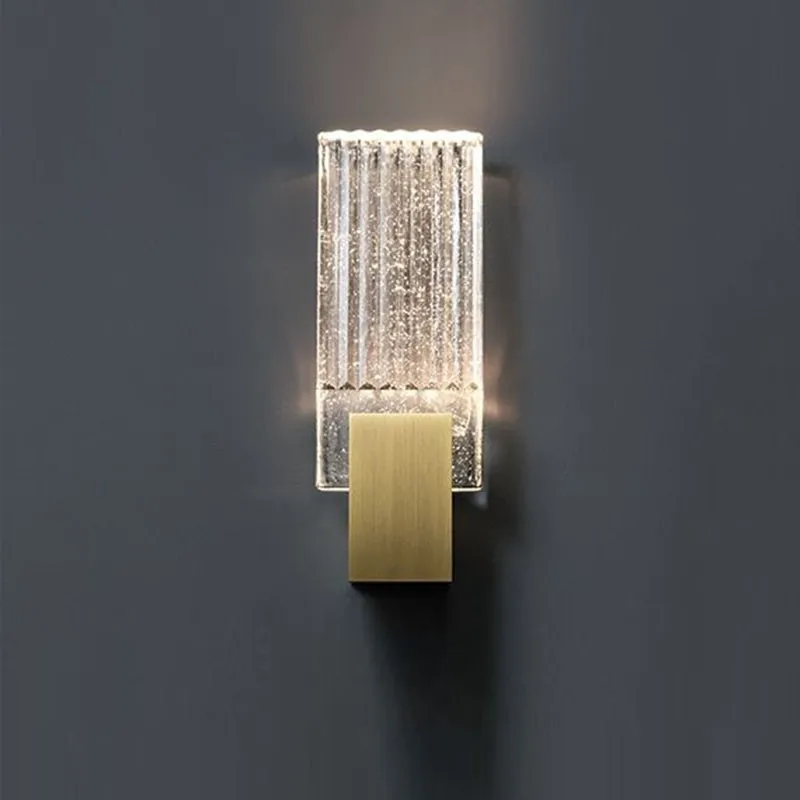 

Креативные Настенные светильники для гостиной, Современная Минималистичная настенная лампа, роскошное Хрустальное бра, освещение для спальни, кабинета, ванной комнаты