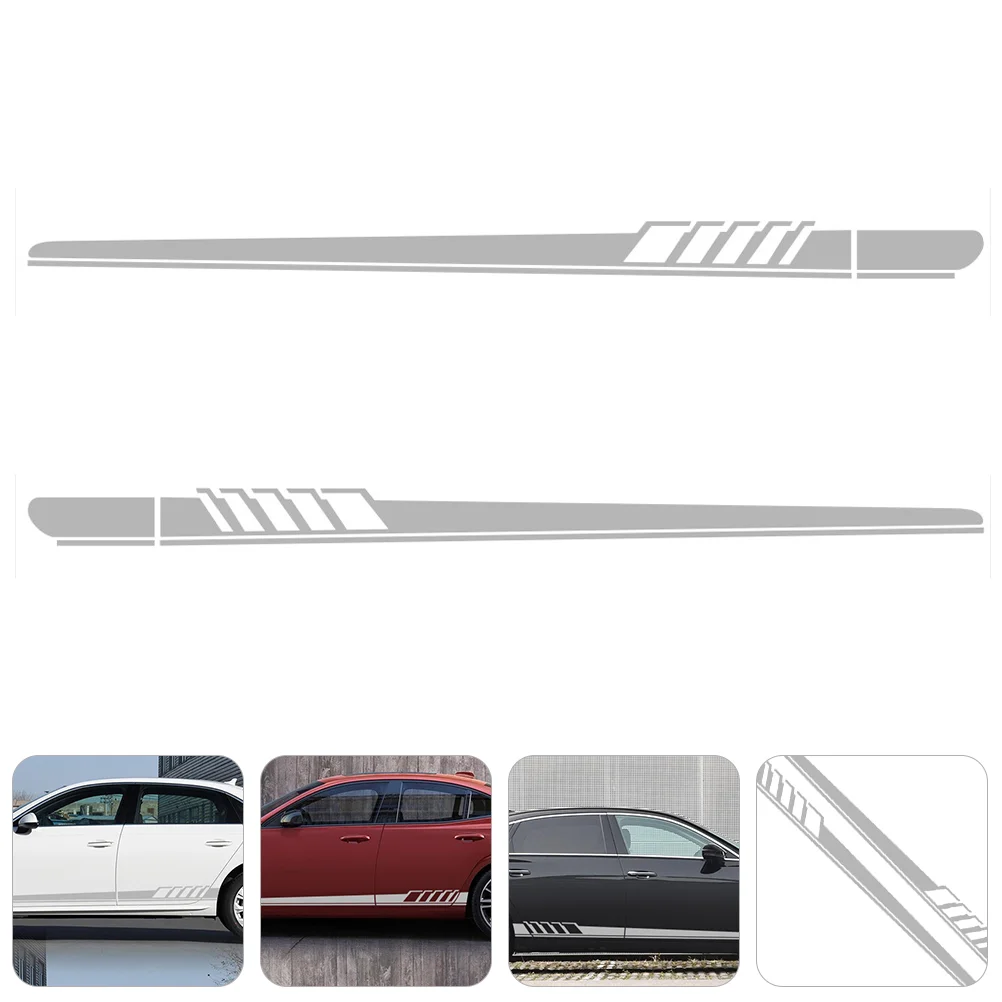 

Side Skirt Car Sticker Decorations PVC Decals Decorative Stickers Fashionable Waterproof