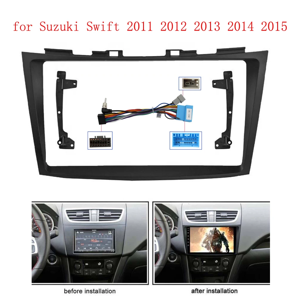 Автомобильный GPS-навигатор стерео для Suzuki SWIFT 2011-2015 радиоприемник панель рамка