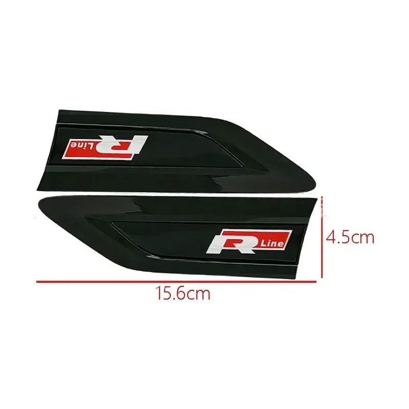 Автомобильные наклейки с боковым крылом эмблема значок украшение наклейка для