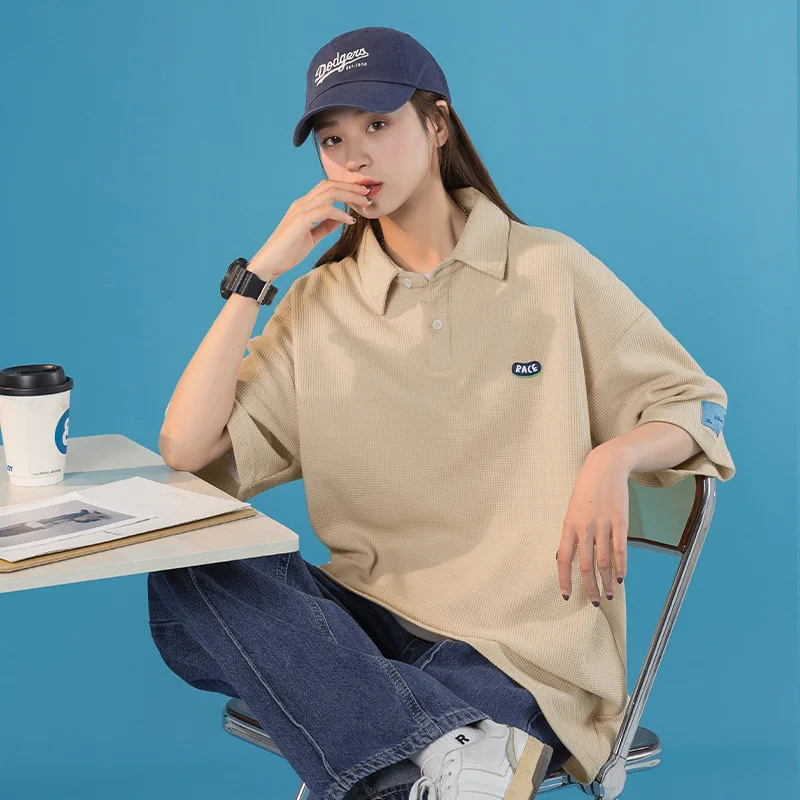 Женская футболка-поло с коротким рукавом летняя футболка Y2k 2022 |