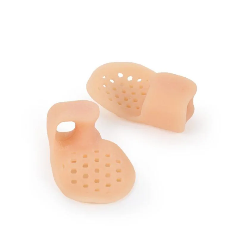 Silicone Toe Separator Bunion Corrector Bone Ectropion Adjuster Toes Overlapping Foot Care Tool Hallux Valgus | Красота и здоровье