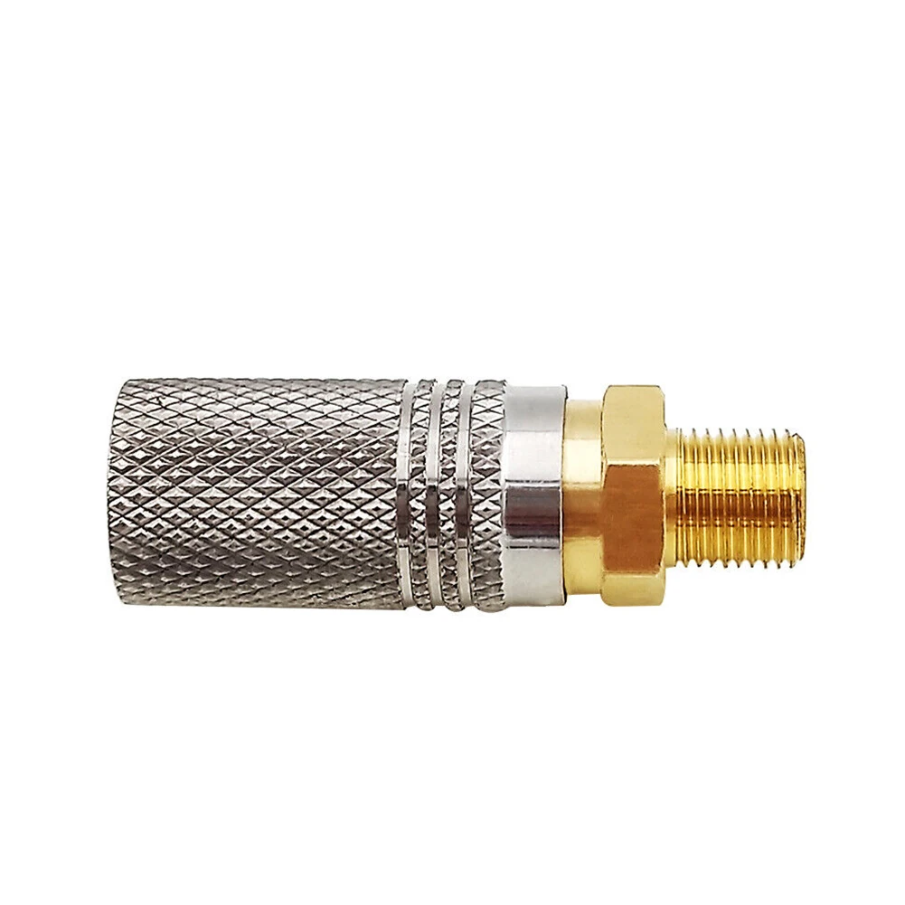 

Metal Extended PCP Air Charging Quick Release Adapter Socket Male 1/8 BSP 8mm For Pump And Cylinder Quick Coupler/Threaded Probe