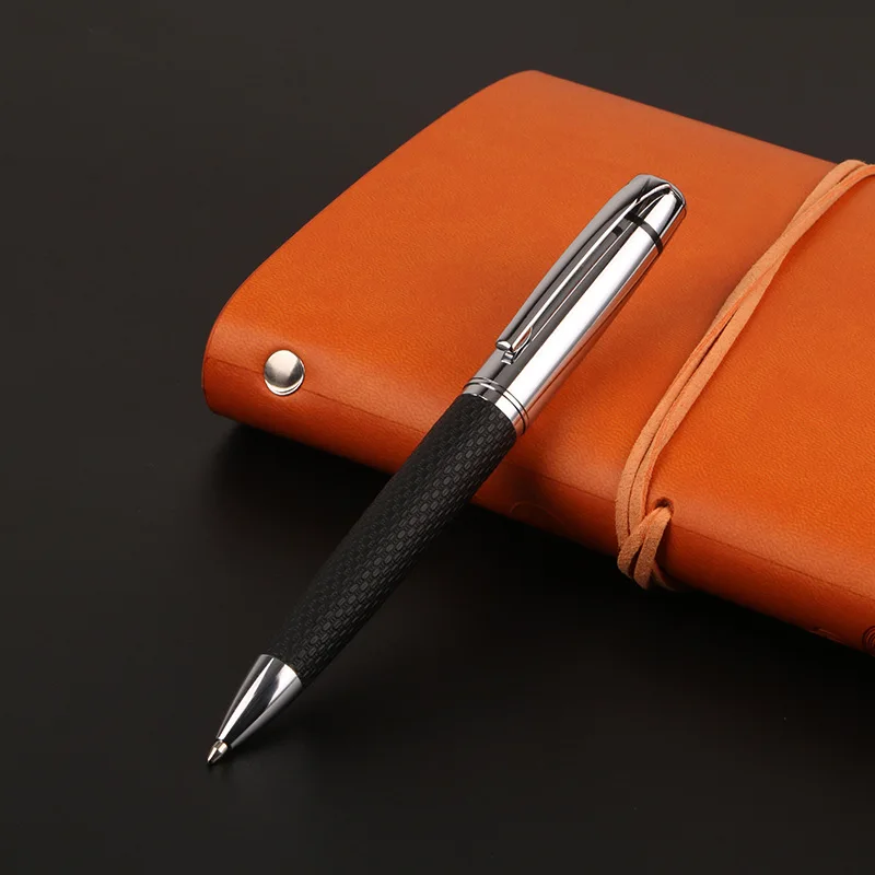 

Luxury Metal Ballpoint Pens School Business Office Signature Roller Pen Writing Ballpen Student Stationery Supplies